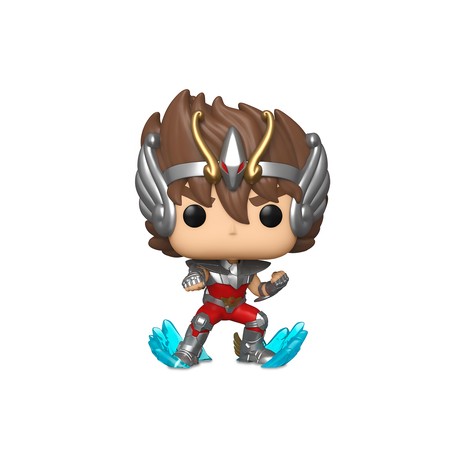 Figura Funko POP Seiya de Pegaso / Caballeros del Zodiaco — figura funko pop doc en casco / volver al futuro